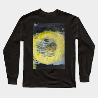 Yellow Light Abstract Painting Long Sleeve T-Shirt